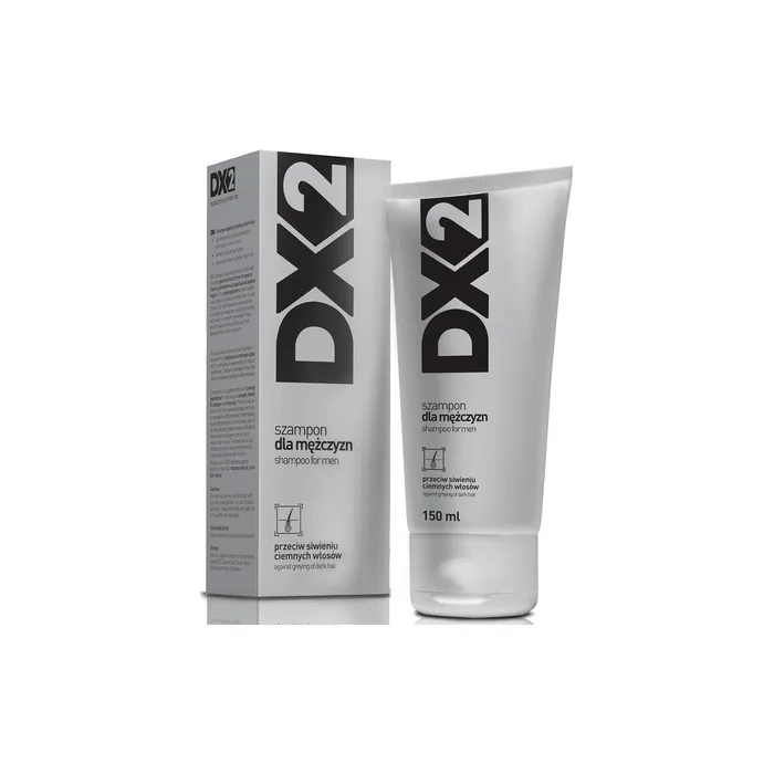 Aflofarm Dx2 Shampoo for Men Against Greying of Dark Hair 150ml