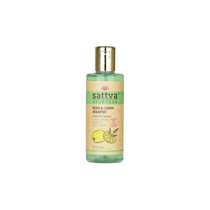 Sattva Neem & Lemon Shampoo 210ml