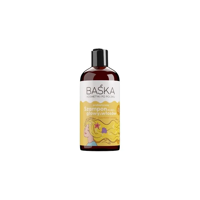 Solverx Baska Prebiotic Shampoo For Scalp And Hair Yogurt Milk 500ml