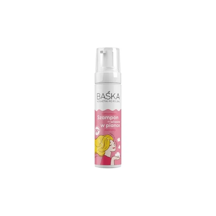 Solverx Baska Strengthening Foam Shampoo Raspberry 200 Ml