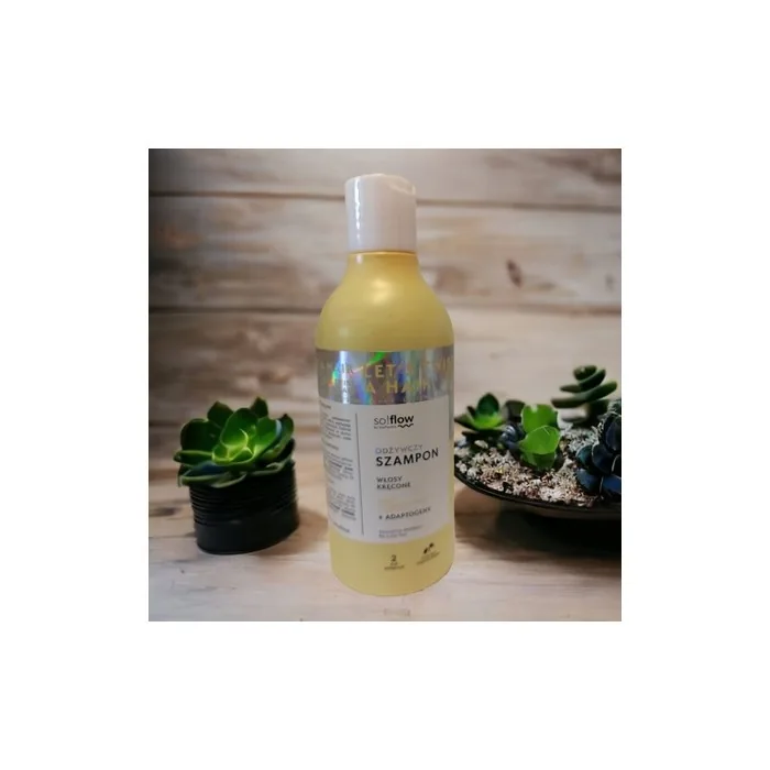 So! Flow Nourishing Moisturising Shampoo for Curly Hair Melon & Aloe Scent 400ml