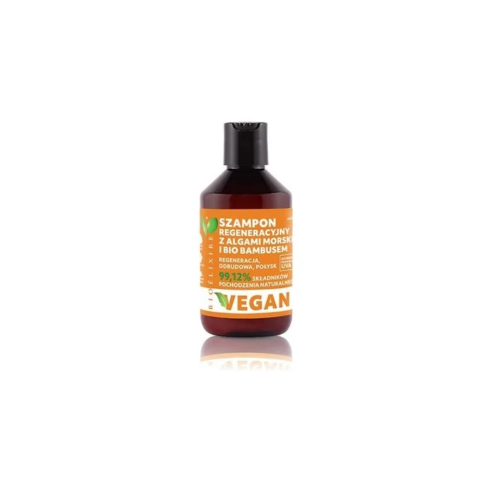 Bioelixire Vegan Shampoo With Algae And Bamboo 300ml