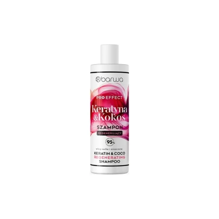 Barwa Shampoo With Keratin And Coconut 380ml