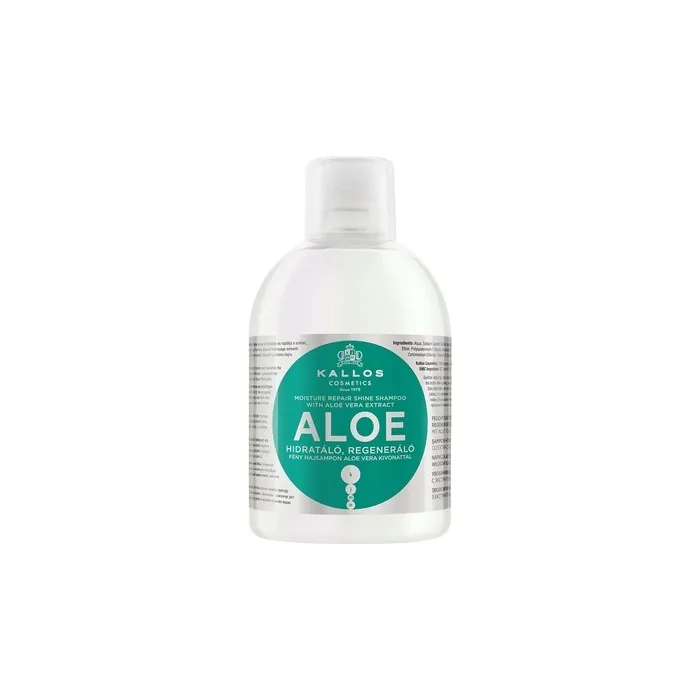 Kallos Kjmn Aloe Vera Moisture Repair Shine Shampoo - 1000ml