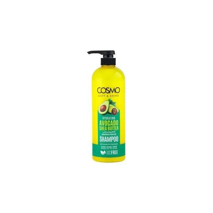 Cosmo Soft & Shine Hydrating Avocado & Shea Butter Hair Shampoo 338 Fl Oz