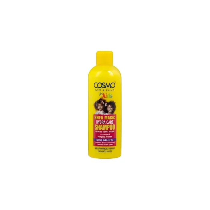 Cosmo Cosmetics Hydra Care Shampoo 480ml For Kids Shea Magic Soft & Shine