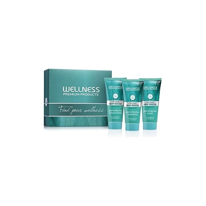 Wellness Premium Hydration Top 3 Travel Box for All Hair Types - Shampoo