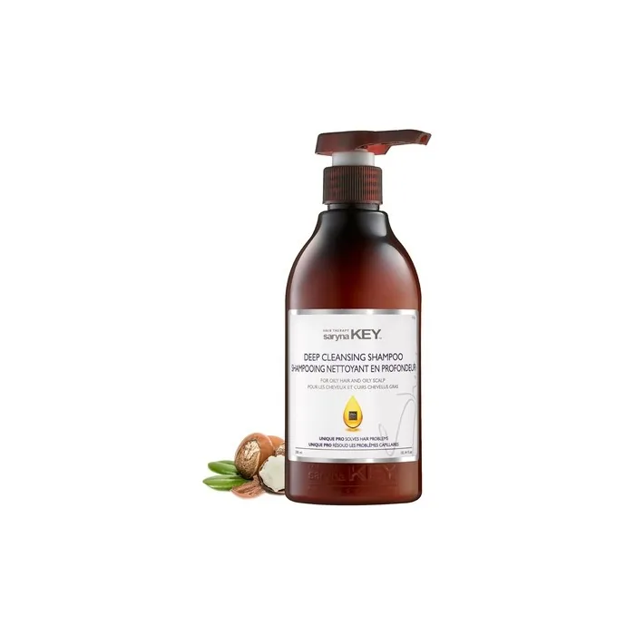 Deep Cleansing Shampoo for Oily Hair and Scalp 300ml 10.14oz - pH-Balanced - Paraben & Phthalate-Free - Color-Safe 10 Ounce