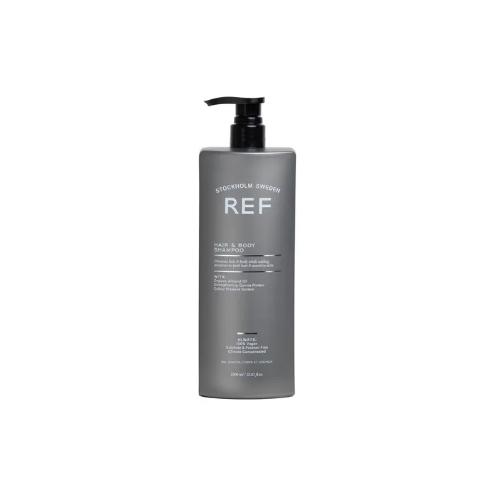 Ref Hair & Body Shampoo 1000ml Moisturizing Shampoo and Shower Gel for Daily Use