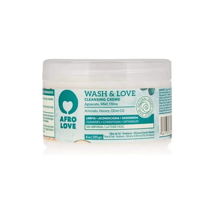 Afro Love Wash & Love Styling Product Care Cleansing Creme
