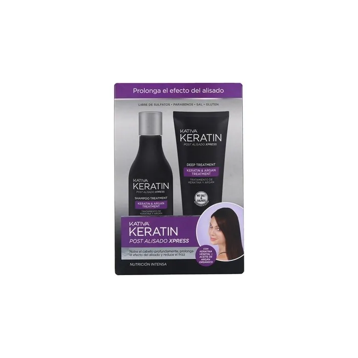 Kativa Keratin Post Straightening Xpress Kit Shampoo and Treatment