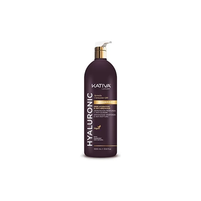 Kativa Hyaluronic Keratin And Coenzyme Q10 Shampoo 1000ml