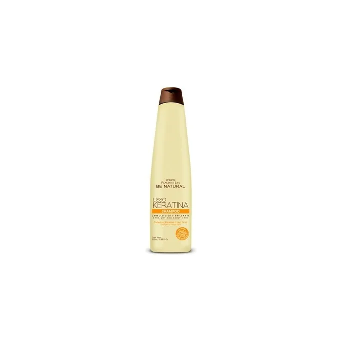 Placenta Life Be Natural Lisso Keratina Shampoo for Straight and Shiny Hair 350ml