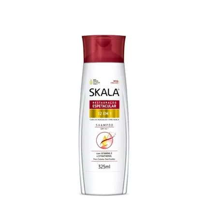 Skala Shampoo 12 In 1 325ml Professional Hair Care