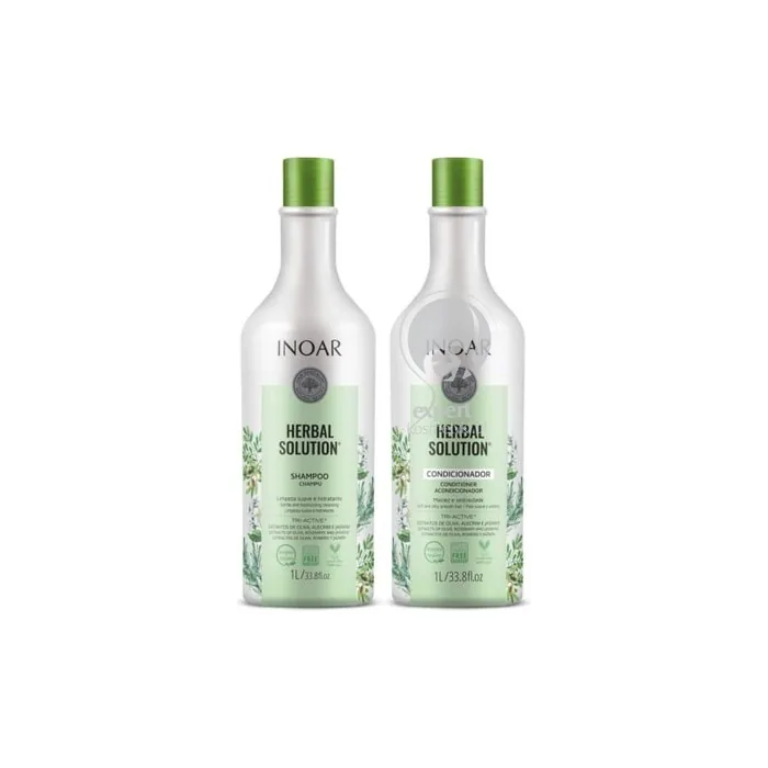Inoar Duo Herbal Shampoo 250ml + Conditioner 250ml