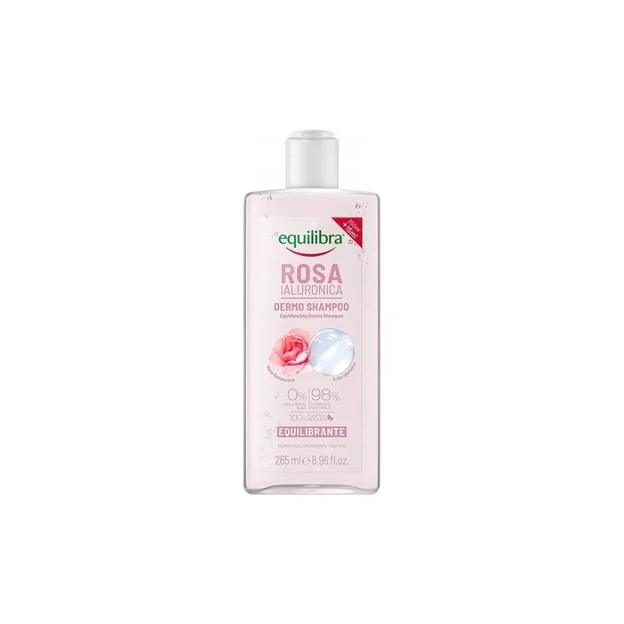 Equilibra Balancing Dermo Shampoo With Rose Extract And Hyaluronic Acid 265ml