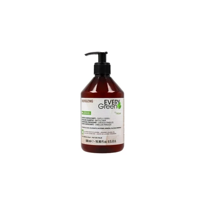 Every Green Energizing Shampoo 500ml - Anti-Hair Loss Formula