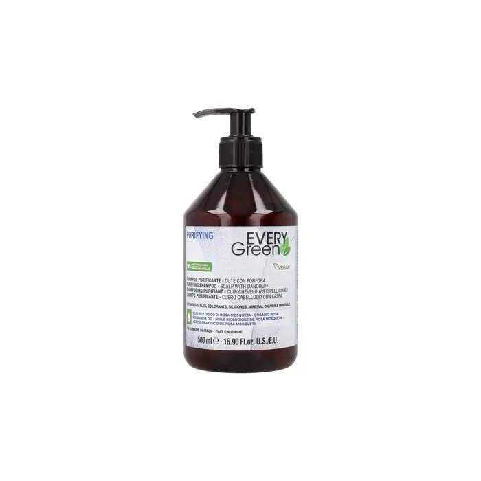 Every Green Purifying Shampoo 500ml - Anti-Dandruff Treatment