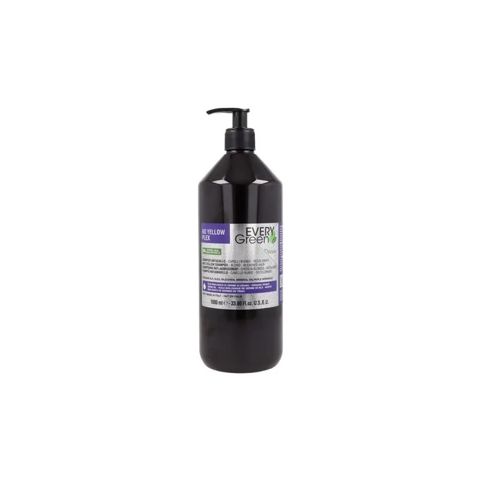 Dikson Everygreen No Yellow Plex Shampoo 1000ml - Nourishing Shampoo for All Hair Types