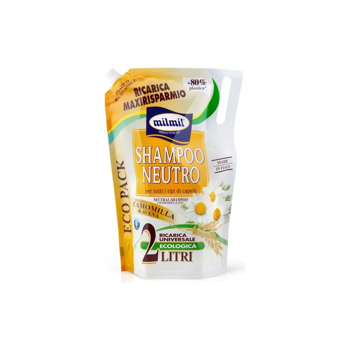 Mil Mil Shampoo Bag 2000 Chamomile Oat - 8x8x5 Cm