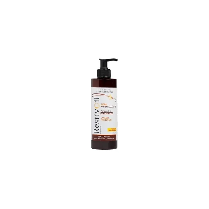 Perrigo Italia Restivoil Physiological Oil Shampoo Sebonormalizing 400 Ml