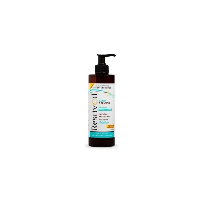 Perrigo Italia Restivoil Extra Delicate Oil Shampoo For Sensitive Scalp 400ml