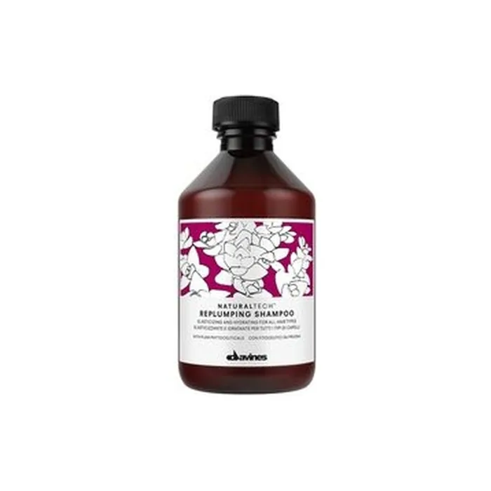 Davines Natural Tech Replumping Shampoo For Dry And Brittle Hair Nourishing Shampoo