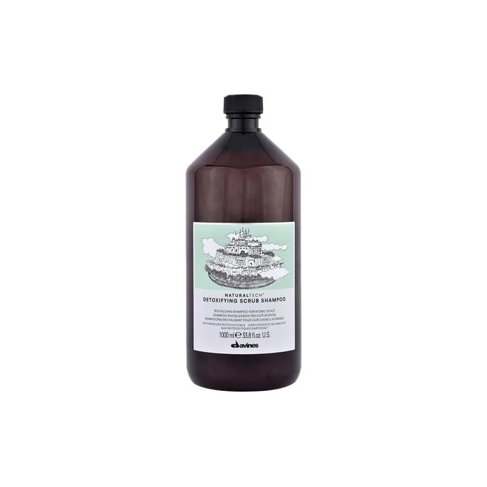 Natural Tech by Davines Detoxifying Scrub Shampoo 1000ml