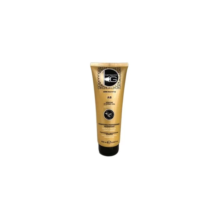 KERAGOLD Pro Shampoo with Keratin and Garlic Extract 250ml