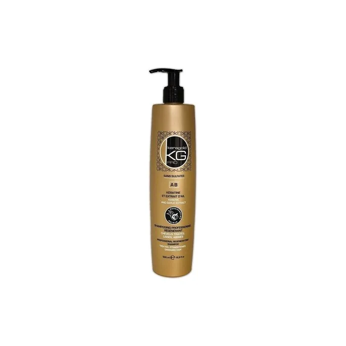 KERAGOLD PRO Keratin/Garlic Extract Sulfate-Free Shampoo 1L