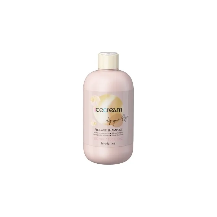 Inebrya Ice Cream Pro-Age Shining Shampoo With Argan Oil 300ml