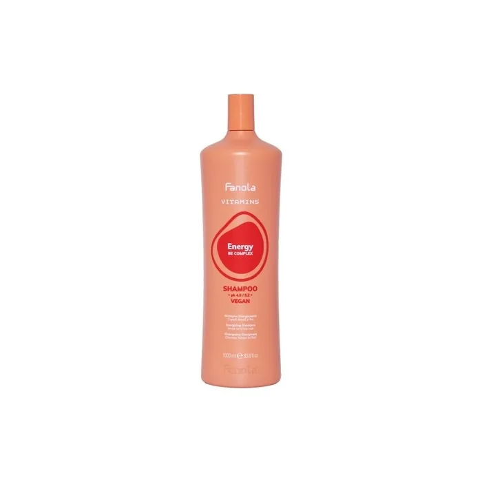 Fanola Vitamins Energy Be Complex Shampoo 1000ml - Energizing Shampoo