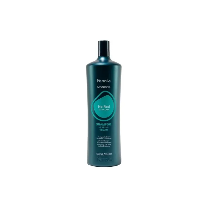 Fanola Wonder W No Red Shampoo for Softness and Brightness 1000ml