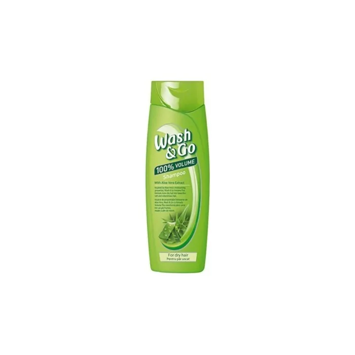 Wash And Go Shampoo 180ml Aloe Vera - Nourishing Shampoo For Healthy Hair
