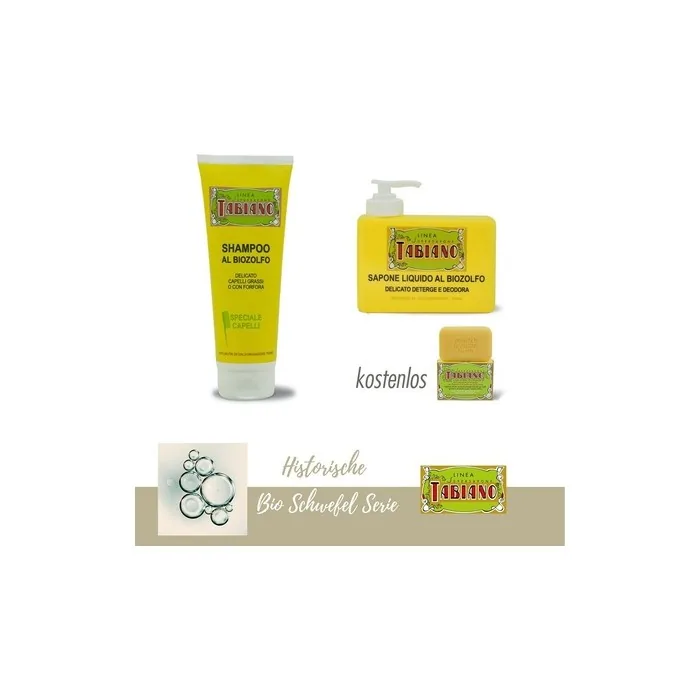 Pilogen De Shampoo 250ml + Liquid Soap 250ml + Soap with Organic Sulfur 125g