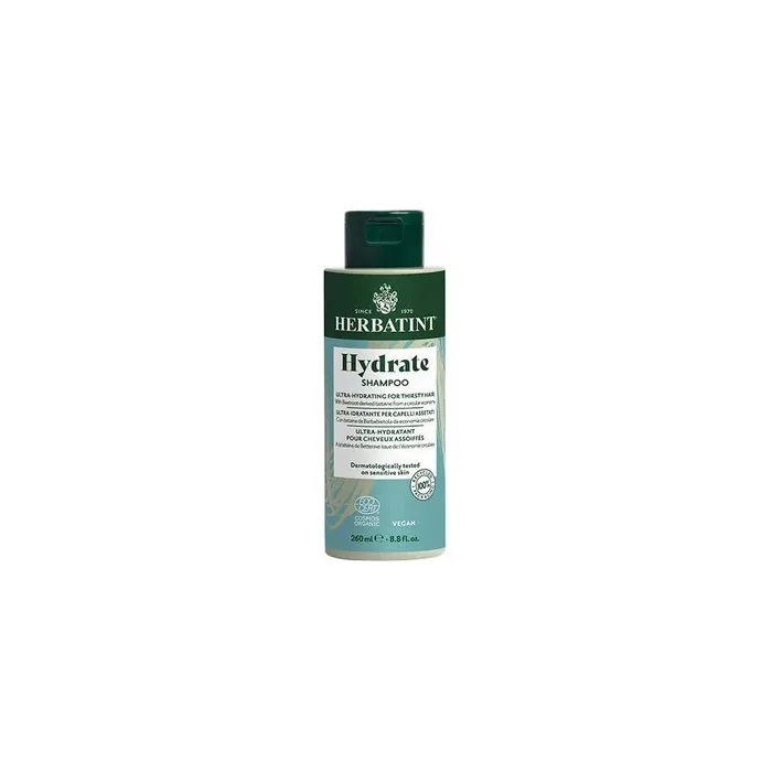 Herbatint Hydrating Shampoo - 260 Ml, Ideal For Dry Hair