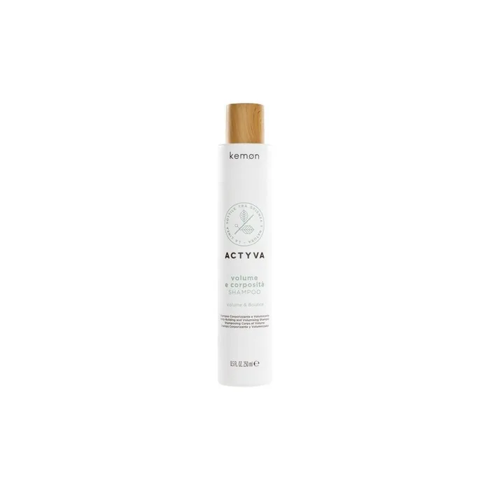 Kemon Actyva Volume and Body Shampoo for Fine Hair with Flaxseed 250ml