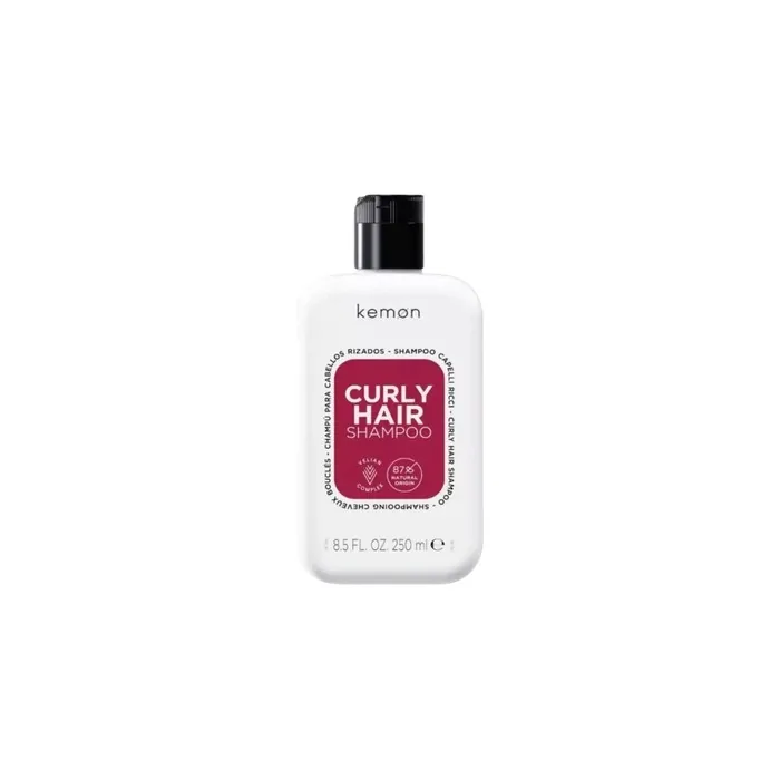 Kemon Care Curly Hair Shampoo 250ml - Perfect For Curly Hair