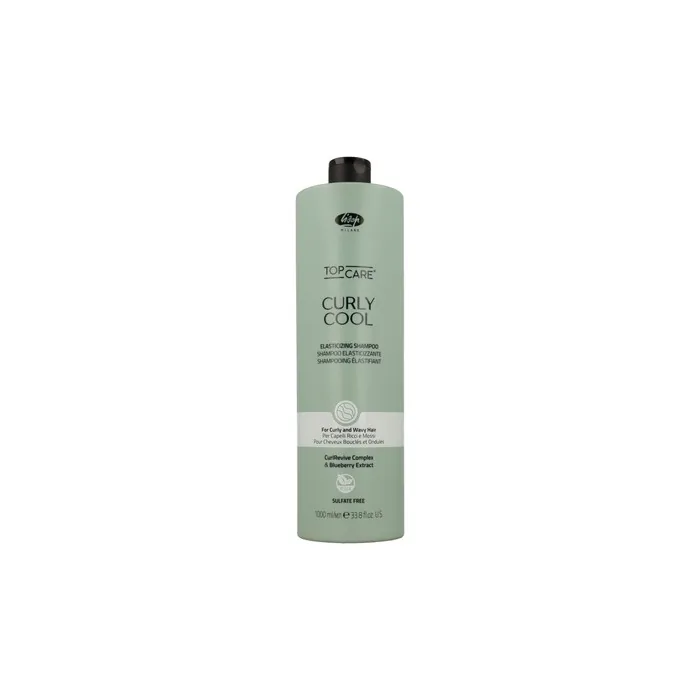 Lisap Top Care Curly Cool Elasticizing Shampoo 1000 Milliliters