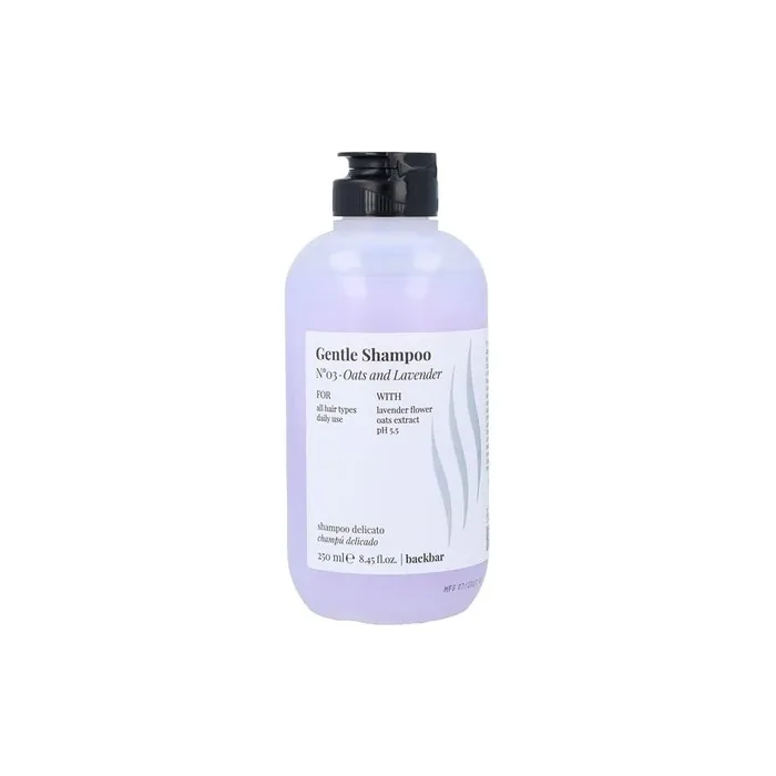 BackBar No. 03 Gentle Shampoo Oats and Lavender 250ml