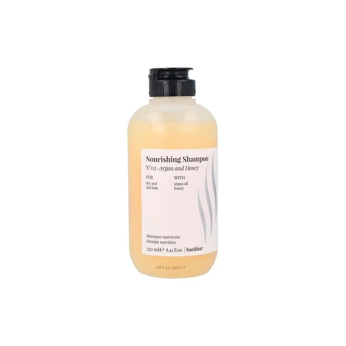 New Backbar N.02 Nourishing Shampoo with Argan & Honey 250ml