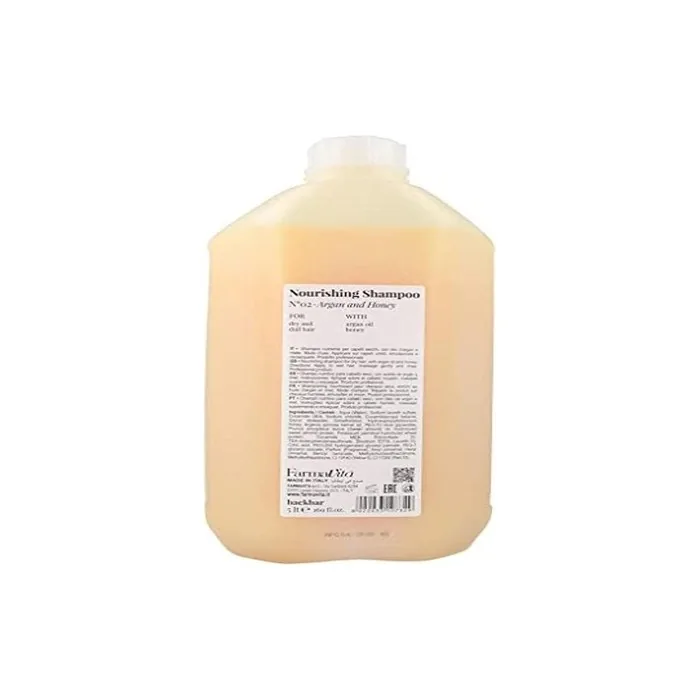 Farmavita Back Bar No. 02 Nourishing Shampoo 5L for Dry Hair and Weakness