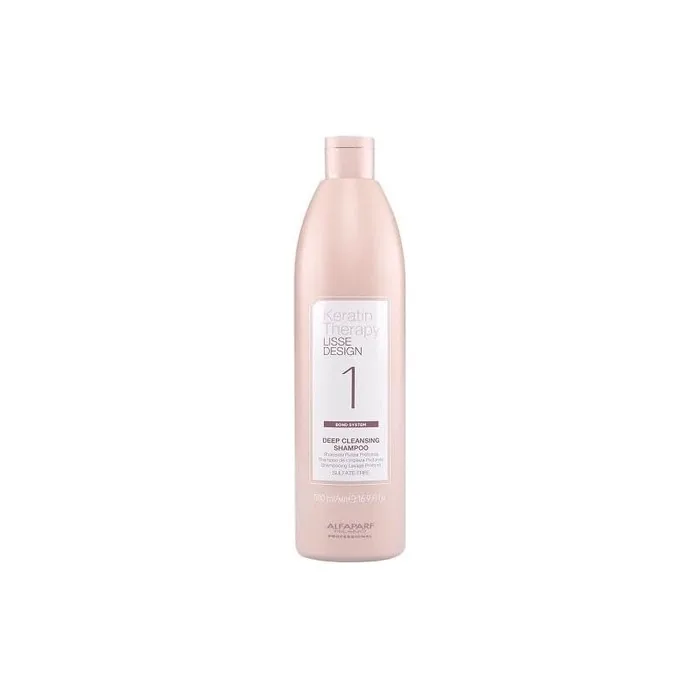 Alfaparf Keratin Therapy Lisse Design Deep Cleansing Shampoo 500ml