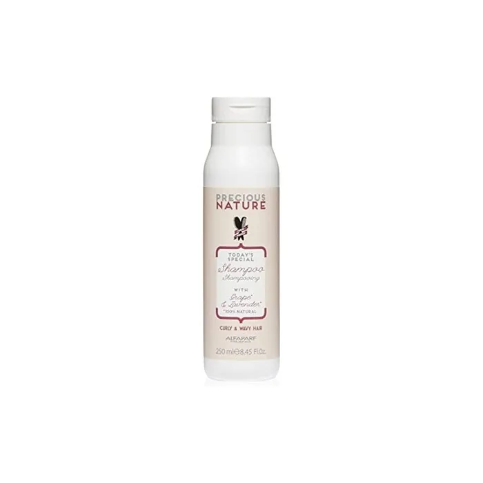 Alfaparf Precious Nature Shampoo with Grape and Lavender for Curly and Wavy Hair 250ml 8.45oz
