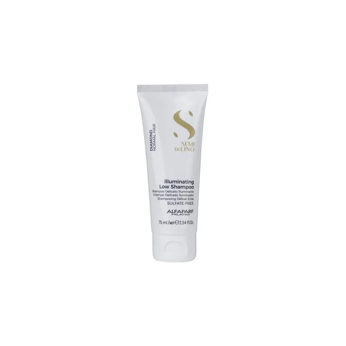 Alfaparf Milano Semi Di Lino Diamond Illuminating Travel Size Sulfate Free Shampoo 2.54 fl. oz.
