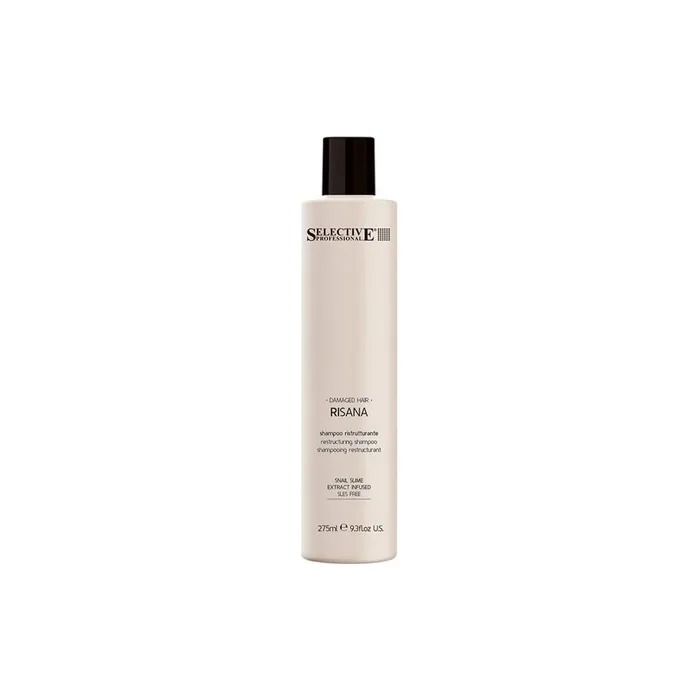 Selective Professional Risana Shampoo 275ml - Restructuring Shampoo for Damaged Hair
