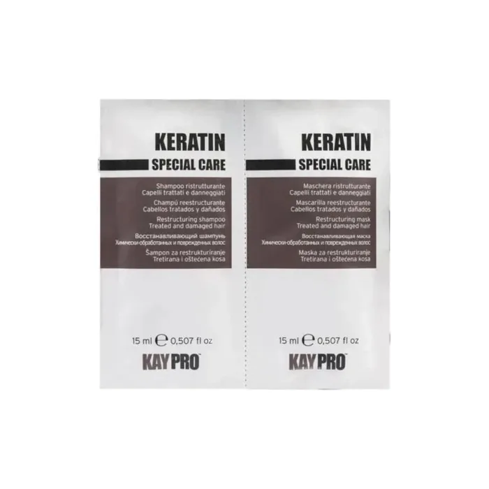 Kaypro Keratin Shampoo For Unruly Hair 2x15ml