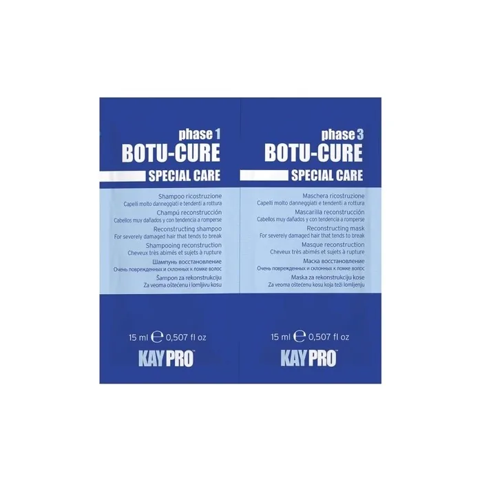Kaypro Botu Cure Shampoo For Very Damaged Hair 2x15ml