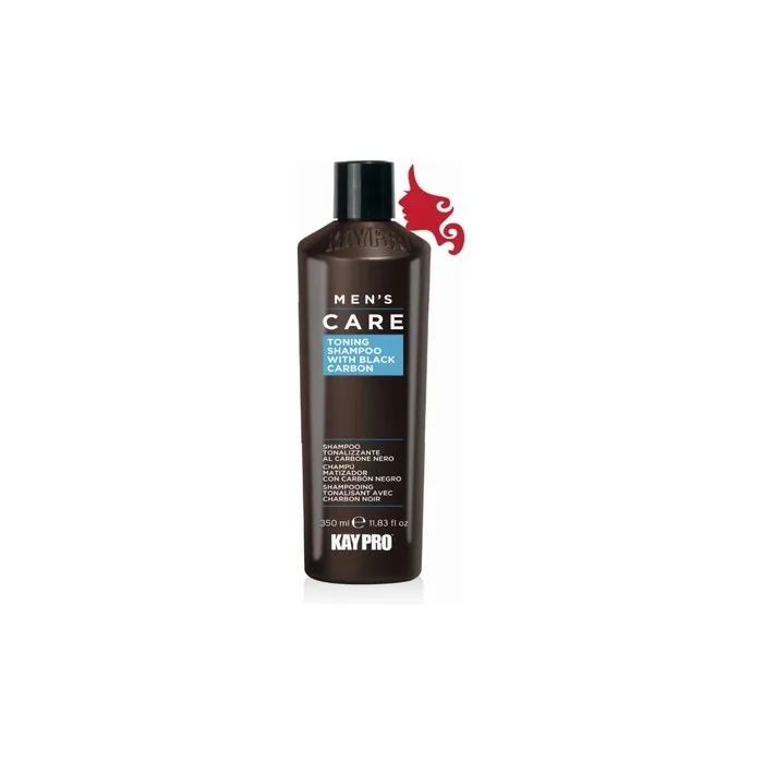 Kaypro Men's Care Toning Shampoo With Black Carbon 350 Ml