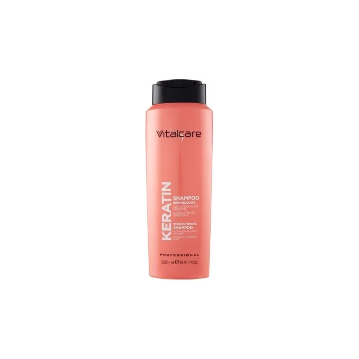 VitalCare Keratin Oil Shampoo with Keratin and Protein for Brittle and Stressed Hair 500ml